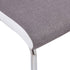 Swen Studio -  Cantilever Dining Chairs 6 pcs Taupe Fabric
